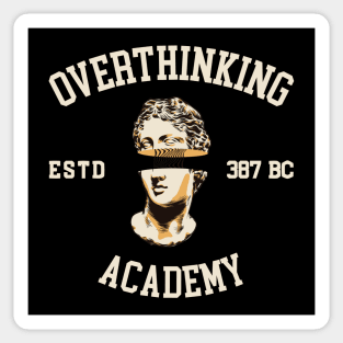 Overthinking Academy Sticker